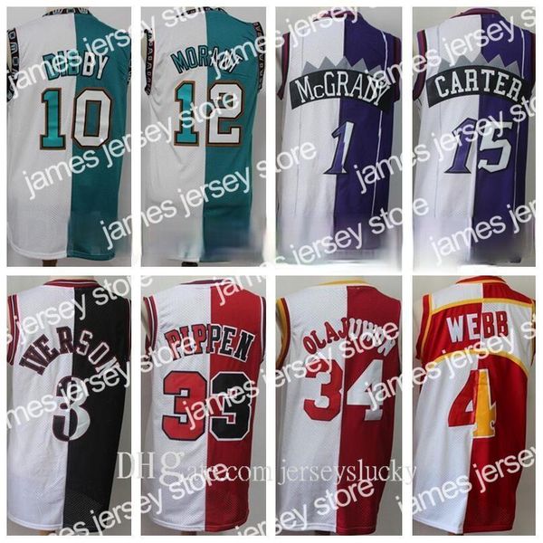 basketball jerseys men split two colorsallen iverson scottie pippen hakeem olajuwon tracy mcgrady vince carter mike bibby spud webb ja moran, Black;red
basketball jerseys men split two colorsallen iverson scottie pippen hakeem olajuwon tracy mcgrady vince carter mike bibby spud webb ja moran, Black;red