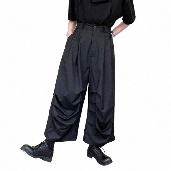 men's pants men's pants black slim fit spring and summer personalized wrinkle design temperament loose wide leg 91go#
men's pants men's pants black slim fit spring and summer personalized wrinkle design temperament loose wide leg 91go#