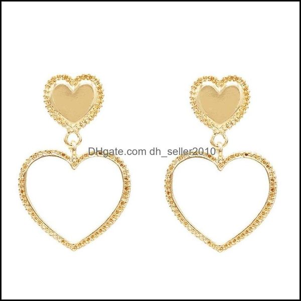 dangle chandelier double heart shape drop dangle earrings for women lady wedding party gold plated jewelry 62 d3 delive dhseller2010 dh7tr, Silver
dangle chandelier double heart shape drop dangle earrings for women lady wedding party gold plated jewelry 62 d3 delive dhseller2010 dh7tr, Silver