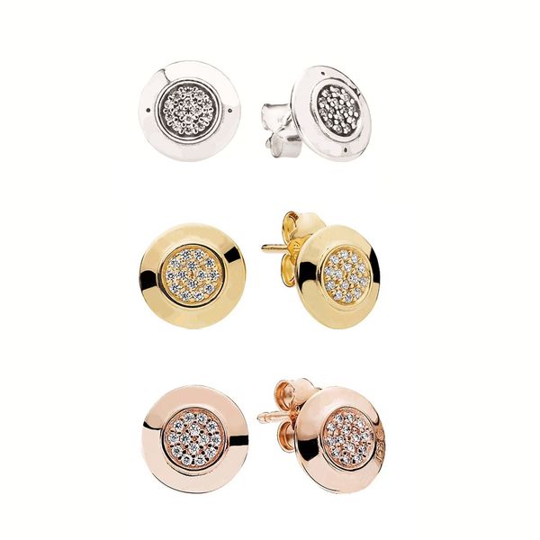 women stud earrings silver gold plated pandora style fashion jewelry european for girls gifts e002, Golden;silver
women stud earrings silver gold plated pandora style fashion jewelry european for girls gifts e002, Golden;silver