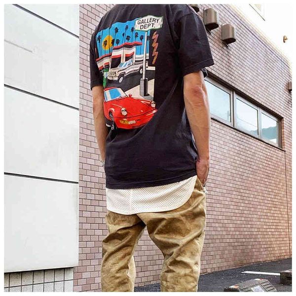 trendy gallerydept designer t shirts cartoon car street trend cotton short sleeve men's high washing retro round neck t-shirt, White;black
trendy gallerydept designer t shirts cartoon car street trend cotton short sleeve men's high washing retro round neck t-shirt, White;black