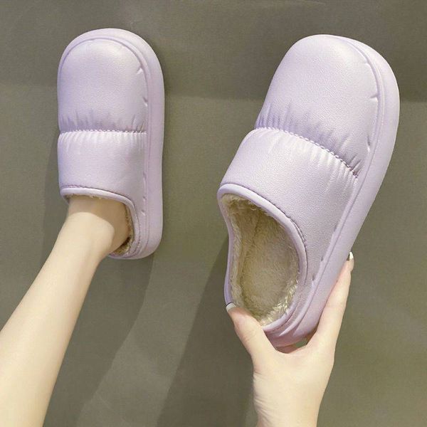 eva waterproof cotton slippers female winter indoor home add velvet warm light silent special offer, Black
eva waterproof cotton slippers female winter indoor home add velvet warm light silent special offer, Black