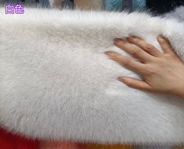 50 cm/ piece high grade thick imitation fox fur plush fabric collar dress fur ball doll decoration beast suit hand solid color, Black;white
50 cm/ piece high grade thick imitation fox fur plush fabric collar dress fur ball doll decoration beast suit hand solid color, Black;white