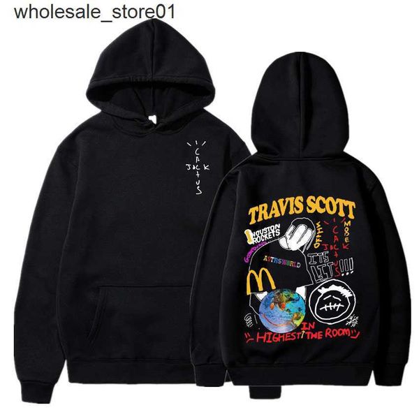 men's hoodies designer sweatshirts hoodies printed casual sweaters jack space world travis fashion hoodie, Black
men's hoodies designer sweatshirts hoodies printed casual sweaters jack space world travis fashion hoodie, Black