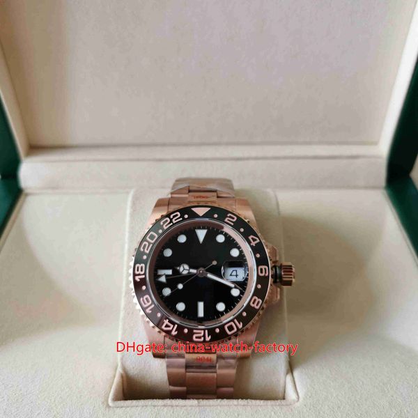 gm maker mens watch super quality watches 40mm gmt 126715 126715chnr brown dial ceramic 18k rose gold cal.3285 movement mechanical automatic, Slivery;brown
gm maker mens watch super quality watches 40mm gmt 126715 126715chnr brown dial ceramic 18k rose gold cal.3285 movement mechanical automatic, Slivery;brown
