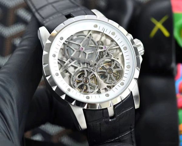 mens watch round tooth ring 46mm large dial men's watch full hollow design style leather sports strap unique double flywheels design mo, Slivery;golden
mens watch round tooth ring 46mm large dial men's watch full hollow design style leather sports strap unique double flywheels design mo, Slivery;golden