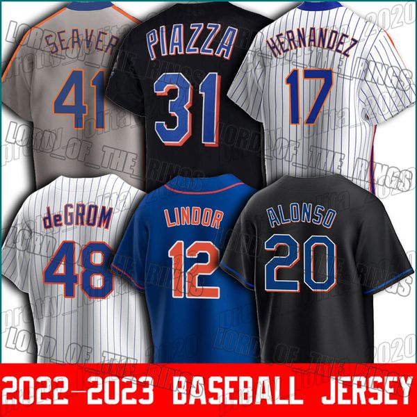 48 jacob degrom baseball jerseys pete alonso francisco lindor brandon nimmo jersey mike piazza tom seaver james mccann jeff mcneil mark canh, Blue;black
48 jacob degrom baseball jerseys pete alonso francisco lindor brandon nimmo jersey mike piazza tom seaver james mccann jeff mcneil mark canh, Blue;black