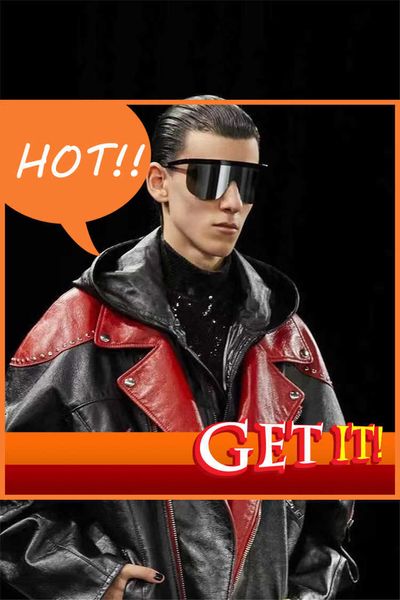 fashion luxury designer sunglasses new product racer cl40308u sunglass ins net red men's and women's one-piece sunglass, White;black
fashion luxury designer sunglasses new product racer cl40308u sunglass ins net red men's and women's one-piece sunglass, White;black