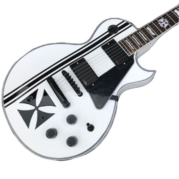 lvychinese electric guitar e p s white color black hardware 6 strings mahogany body and neck
lvychinese electric guitar e p s white color black hardware 6 strings mahogany body and neck