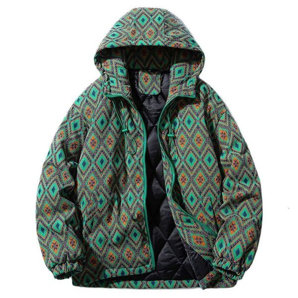men's down parkas autumn winter vintage graphics jacket with hood printed cotton padded coat men fashion street causal parka clothing, Black
men's down parkas autumn winter vintage graphics jacket with hood printed cotton padded coat men fashion street causal parka clothing, Black