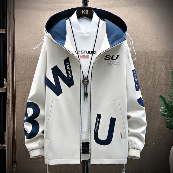 mens jackets jacket spring hooded coats casual style plus velvet trend streetwear zipper male fashion brand designer clothing 221130, Black;brown
mens jackets jacket spring hooded coats casual style plus velvet trend streetwear zipper male fashion brand designer clothing 221130, Black;brown