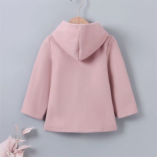 coat girls front buttons pockets thicken hooded autumn winter baby kids long sleeve casual solid pink outwear woolen s 221130, Blue;gray
coat girls front buttons pockets thicken hooded autumn winter baby kids long sleeve casual solid pink outwear woolen s 221130, Blue;gray