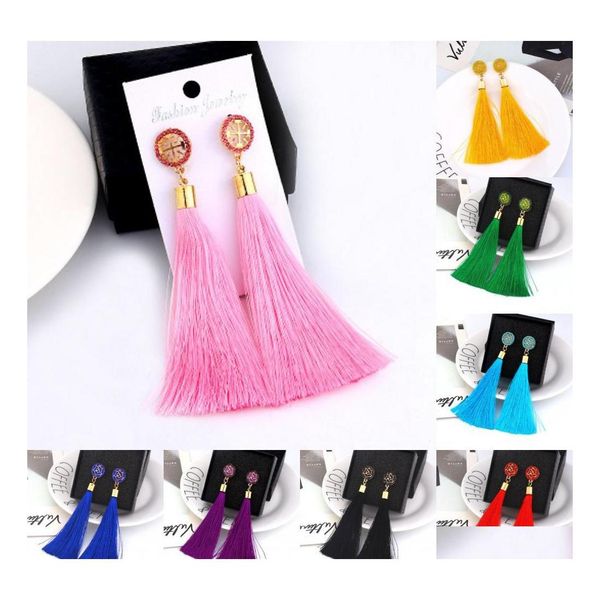 dangle chandelier tassel dangle earrings exaggerated rose flower cotton thread drop jewelry for party favor women gifts delivery dhbie, Silver
dangle chandelier tassel dangle earrings exaggerated rose flower cotton thread drop jewelry for party favor women gifts delivery dhbie, Silver