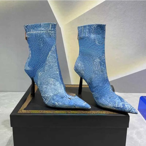 brand boots fashion designer design cowboy ankle fashion 10cm heels stiletto short boots back zipper size 35-40, Black
brand boots fashion designer design cowboy ankle fashion 10cm heels stiletto short boots back zipper size 35-40, Black