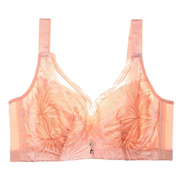 ladies underwear 250 jin fat mm full size full cup large chest shows small air permeability adjustment women's underwear with auxiliary, Red;black 
ladies underwear 250 jin fat mm full size full cup large chest shows small air permeability adjustment women's underwear with auxiliary, Red;black