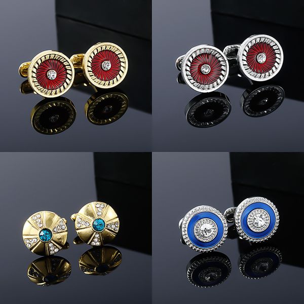 cuff links high grade crystal zircon mens links for shirts vintage pattern men s french shirt nails wedding dress sleeve button 221130, Silver 
cuff links high grade crystal zircon mens links for shirts vintage pattern men s french shirt nails wedding dress sleeve button 221130, Silver