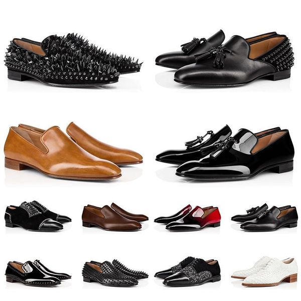 red bottomed christians luxurys designers party wedding ceremony shoe casual mens rivet platform dress shoes colour triple white black sch
red bottomed christians luxurys designers party wedding ceremony shoe casual mens rivet platform dress shoes colour triple white black sch