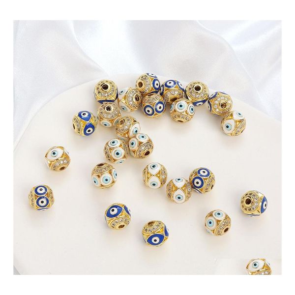 charms charms copper gold plated evil eye beads jewelry accessory zircon enamel blue eyes pendant bead drop delivery findings compone dhduj, Bronze;silver
charms charms copper gold plated evil eye beads jewelry accessory zircon enamel blue eyes pendant bead drop delivery findings compone dhduj, Bronze;silver
