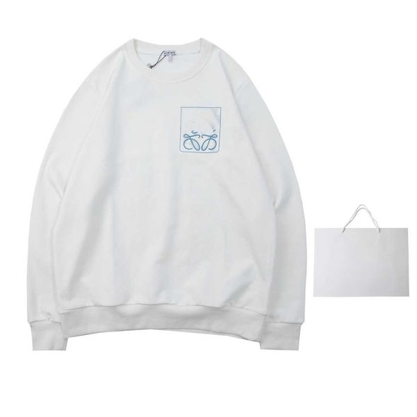 new designer loew's sweatshirts luxury hoodies fashion brand square print round neck loose long sleeve sweater lew early autumn style, Black
new designer loew's sweatshirts luxury hoodies fashion brand square print round neck loose long sleeve sweater lew early autumn style, Black