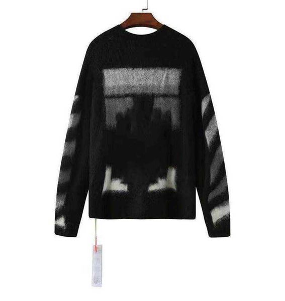sweaters for women popular brand designer hoodies off gradient loose casual knit men's and women's long sleeve coats black grey, White;black
sweaters for women popular brand designer hoodies off gradient loose casual knit men's and women's long sleeve coats black grey, White;black