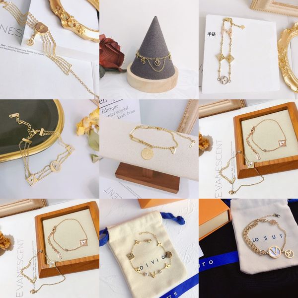 designer bracelet 18k gold-plated 925 silver chain luxury letter lock flower lady bracelet fashion jewelry exquisite accessories wedding par, Black
designer bracelet 18k gold-plated 925 silver chain luxury letter lock flower lady bracelet fashion jewelry exquisite accessories wedding par, Black