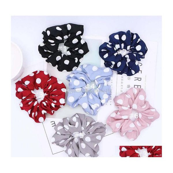 hair rubber bands 6 color women girls polka dots christmas red cloth elastic ring hair ties accessories ponytail holder hairbands ru dhze0, Pink
hair rubber bands 6 color women girls polka dots christmas red cloth elastic ring hair ties accessories ponytail holder hairbands ru dhze0, Pink
