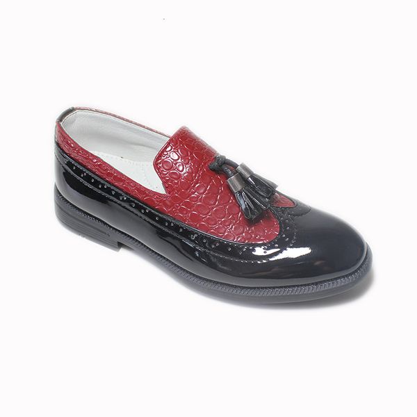 sneakers spring autumn boys shoes pu patent leather shoe for kids formal loafers sneake print dress with tessals 221130, Black;red
sneakers spring autumn boys shoes pu patent leather shoe for kids formal loafers sneake print dress with tessals 221130, Black;red