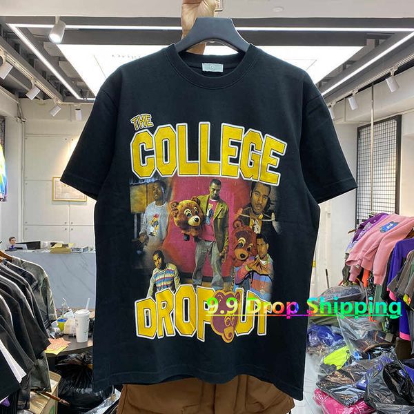 men's t-shirts college dropout t shirt 2021 hip hop music album tee men women pattern printed summer short sleeve t221130, White;black
men's t-shirts college dropout t shirt 2021 hip hop music album tee men women pattern printed summer short sleeve t221130, White;black
