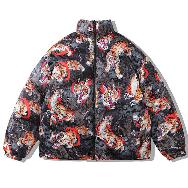 men's down parkas winter oversize warm bubble coat men print reversible cotton padded clothes fashion causal baggy parka jacket male pl, Black
men's down parkas winter oversize warm bubble coat men print reversible cotton padded clothes fashion causal baggy parka jacket male pl, Black