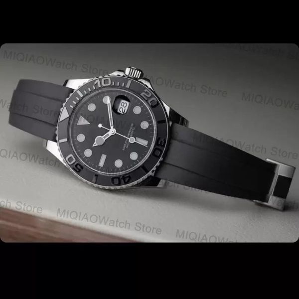 42mm mens watch master black automatic mechanical ceramic bezel sapphire crystal rubber strap men watches, Slivery;brown
42mm mens watch master black automatic mechanical ceramic bezel sapphire crystal rubber strap men watches, Slivery;brown