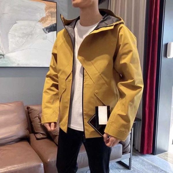 mens hard shell designer jacket casual hooded coat womens arc charge jackets outdoor waterproof cardigan sportswear, Black;brown
mens hard shell designer jacket casual hooded coat womens arc charge jackets outdoor waterproof cardigan sportswear, Black;brown