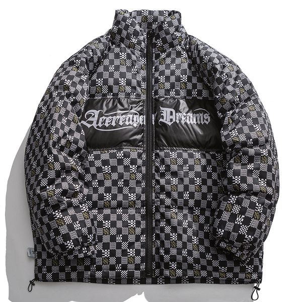 men's vests winter oversize duck down jacket men baggy puffer coat fashion harajuku plaid light parka clothes thicken outerwear male 5x, Black;white
men's vests winter oversize duck down jacket men baggy puffer coat fashion harajuku plaid light parka clothes thicken outerwear male 5x, Black;white