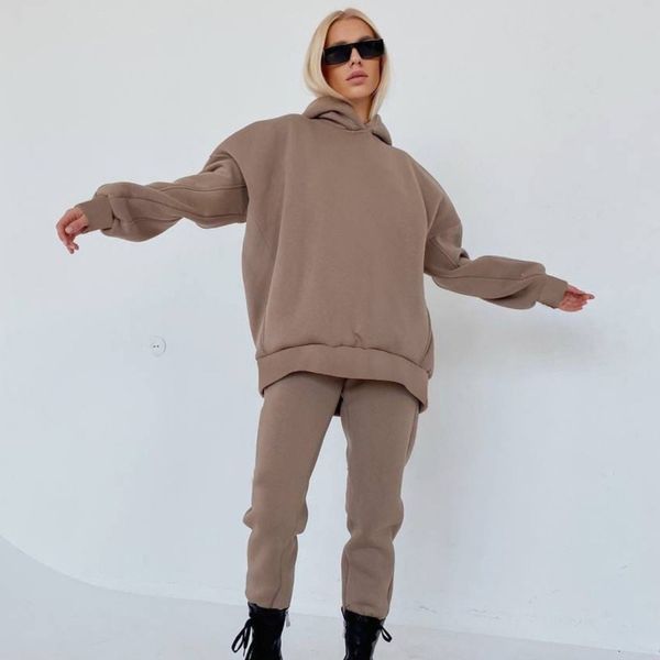 women's two piece pants orange fleece womens long sleeve tracksuit sets autumn solid hoodies joggers sportpants suits female cause spor, White
women's two piece pants orange fleece womens long sleeve tracksuit sets autumn solid hoodies joggers sportpants suits female cause spor, White