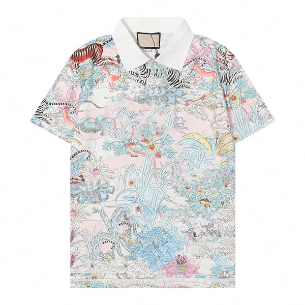 tiger pattern t shirts polo men shirt designer summer short sleeve casual pullover clothing fashion loose tees, White;black
tiger pattern t shirts polo men shirt designer summer short sleeve casual pullover clothing fashion loose tees, White;black