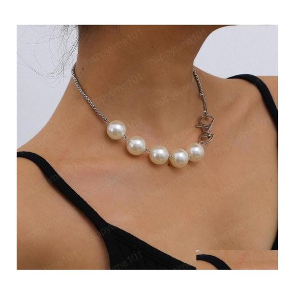 pendant necklaces goth pearl choker necklace women wedding punk chain beaded big clasp necklaces jewelry drop delivery pendants dhahb, Silver
pendant necklaces goth pearl choker necklace women wedding punk chain beaded big clasp necklaces jewelry drop delivery pendants dhahb, Silver
