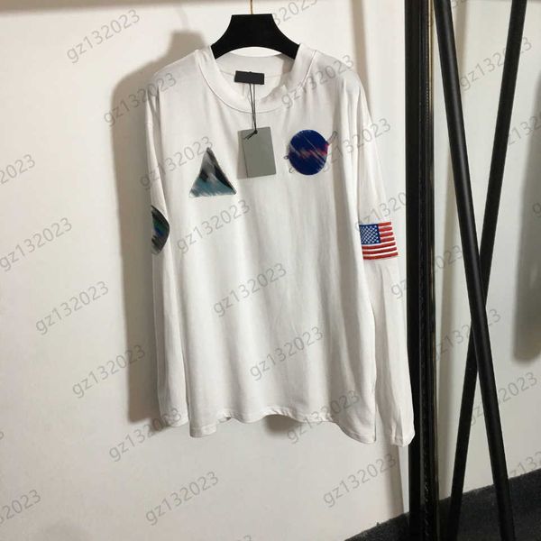 womens clothes t-shirts aerospace logo embroidery round neck long sleeves pullovers cotton fabric soft comfortable joker undershirt women c, White
womens clothes t-shirts aerospace logo embroidery round neck long sleeves pullovers cotton fabric soft comfortable joker undershirt women c, White