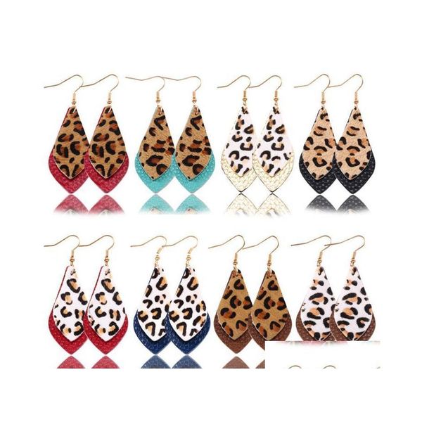 dangle chandelier fashion pu leather earrings mtilayer leaves earring leopard print dangle hook eardrop geometry jewelry for women dh5uy, Silver
dangle chandelier fashion pu leather earrings mtilayer leaves earring leopard print dangle hook eardrop geometry jewelry for women dh5uy, Silver
