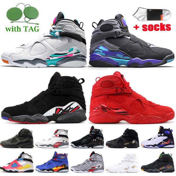 fashion 8s basketball shoes jumpman 8 south beach valentines day countdown pack ovo black white playoff take flight mens