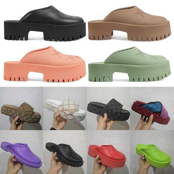 men luxurys designers sandals classic women platforms floral brocade slippers flats leather rubber platform gear bottoms womens loafers casu, Black
men luxurys designers sandals classic women platforms floral brocade slippers flats leather rubber platform gear bottoms womens loafers casu, Black