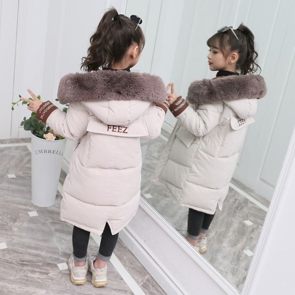 down coat girls clothing winter warm down cotton jackets children parka faux fur collar girl thicken overalls hooded kids clothes 221130, Blue;gray
down coat girls clothing winter warm down cotton jackets children parka faux fur collar girl thicken overalls hooded kids clothes 221130, Blue;gray