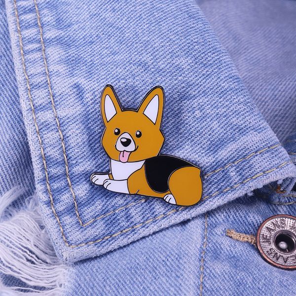 cute dog enamel pin cute anime movies games hard enamel pins collect metal cartoon brooch, Blue
cute dog enamel pin cute anime movies games hard enamel pins collect metal cartoon brooch, Blue