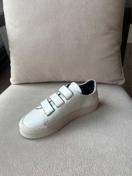end the high row new calf leather classic white shoes velcro casual white shoes sneakers women, Black
end the high row new calf leather classic white shoes velcro casual white shoes sneakers women, Black