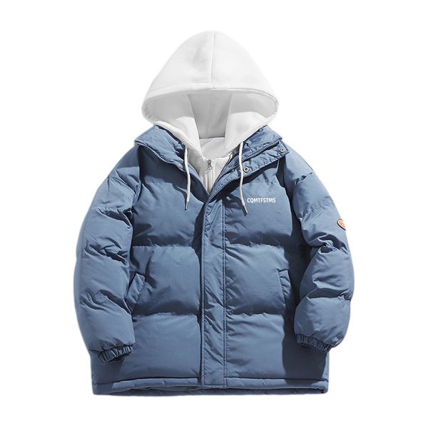 men's down parkas winter oversize baggy cotton padded coat men clothing warm thick jacket fashion korean street hooded parka male plus, Black
men's down parkas winter oversize baggy cotton padded coat men clothing warm thick jacket fashion korean street hooded parka male plus, Black
