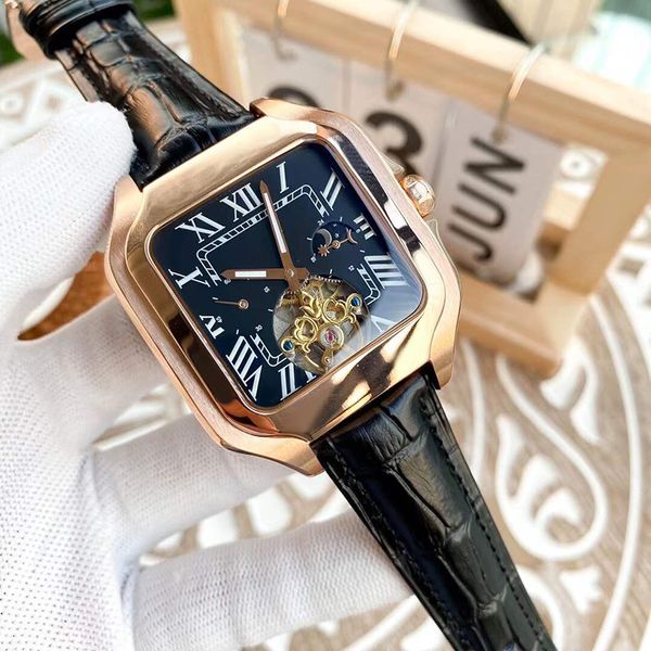 mens watch automatic mechanical watches sapphire 43mm classic designer wristwatches montre de luxe cowhide strap, Slivery;golden
mens watch automatic mechanical watches sapphire 43mm classic designer wristwatches montre de luxe cowhide strap, Slivery;golden