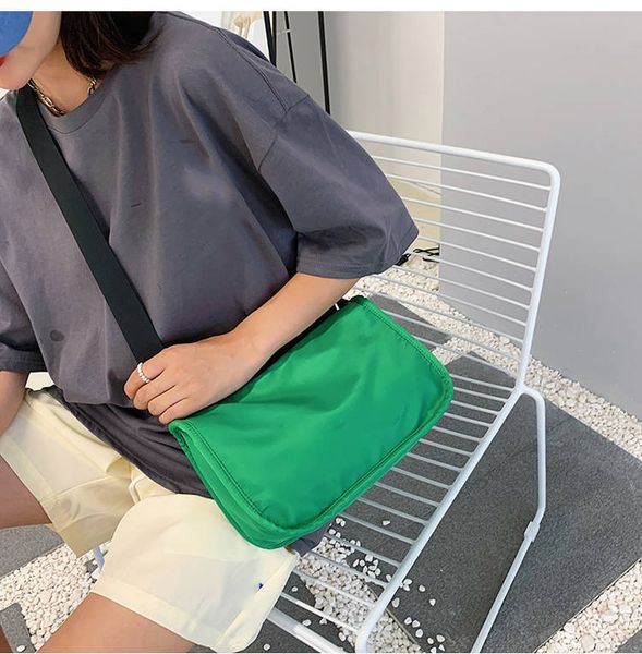 women's bag casual fashion joker spring solid color nylon shoulder messenger bag, Black;red
women's bag casual fashion joker spring solid color nylon shoulder messenger bag, Black;red