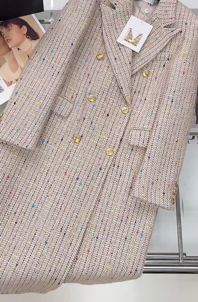 chan new women's brand overcoat long style jacket ootd designer fashion grade autumn winter ccc logo tweed coat leisure spring coats ca, Black;brown
chan new women's brand overcoat long style jacket ootd designer fashion grade autumn winter ccc logo tweed coat leisure spring coats ca, Black;brown