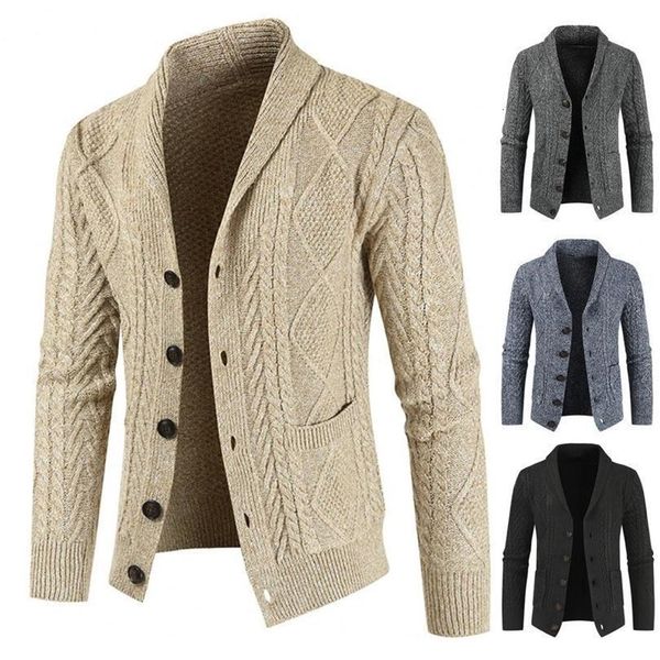 mens sweaters men winter knitted cardigan long sleeve singlebreasted solid color keep warm buttons casual autumn sweater coat jacket 221130, White;black
mens sweaters men winter knitted cardigan long sleeve singlebreasted solid color keep warm buttons casual autumn sweater coat jacket 221130, White;black