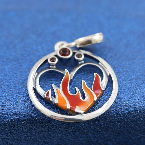925 sterling silver me styling fire inside medallion charm bead only fits european pandora me type jewelry bracelets necklaces, Black
925 sterling silver me styling fire inside medallion charm bead only fits european pandora me type jewelry bracelets necklaces, Black
