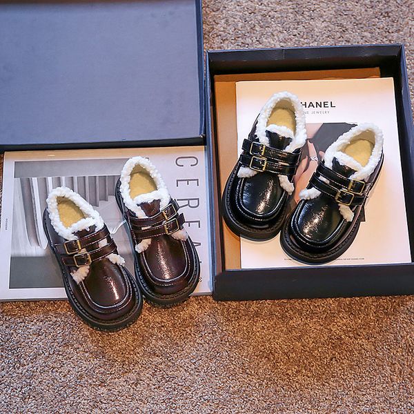sneakers children leather shoes fleece warm black brown fashion kids school all match elegant 23 35 comfy boys girls flat 221130, Black;red
sneakers children leather shoes fleece warm black brown fashion kids school all match elegant 23 35 comfy boys girls flat 221130, Black;red