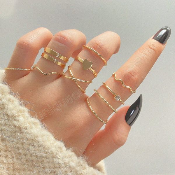 vintage gold color heart geometric midi ring set for women minimalist metal opening knuckle ring, Silver
vintage gold color heart geometric midi ring set for women minimalist metal opening knuckle ring, Silver